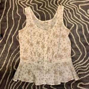Lucky Brand Blouse 100% Cotton